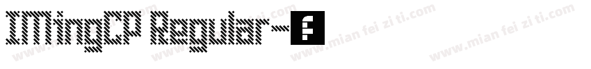 IMingCP Regular字体转换
